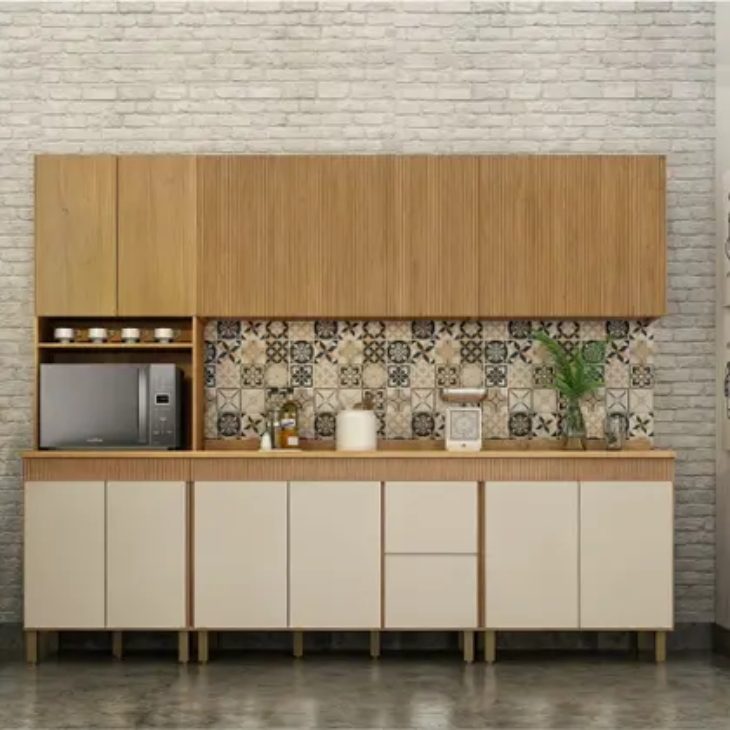 Cozinha Completa 5 Peças Aéreo Fresado