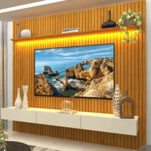 Estante Home Ripada para Tv até 85 Polegadas Led Nobre
